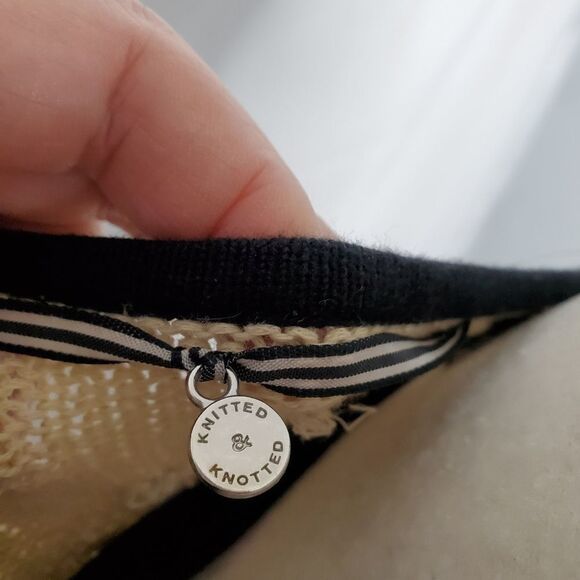 ANTHROPOLOGIE Knitted & Knotted stark silhouette pleated dress S - Picture 10 of 12